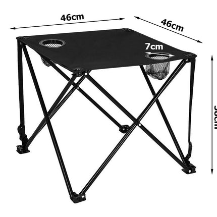 Hopfällbart bord för vandring, camping eller din balkong