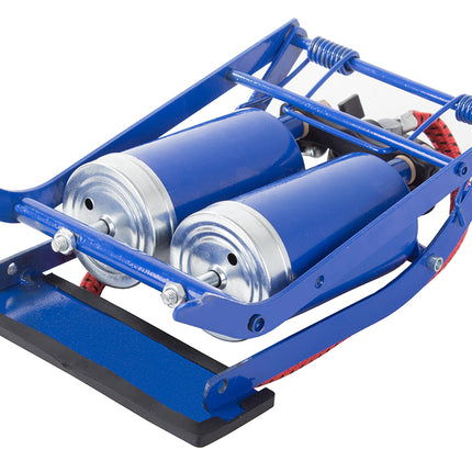 Fodpumpe til Bil og Cykel med To Cylindre - Effektiv og Robust