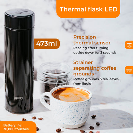 Termoflaske medTouch Display – 473ml