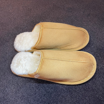 Hjemmesko til herre i brun/grå farve og med den ultimative komfort indeni.