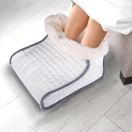 Fodvarmer med Aftageligt Fleecefor – Komfort og Varme i Ét Design