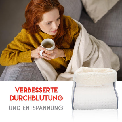 Fodvarmer med Aftageligt Fleecefor – Komfort og Varme i Ét Design