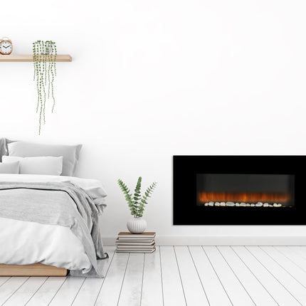Pejs med Varme+flammeeffekt – Få varme i rummet