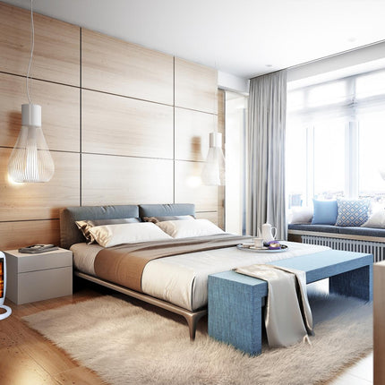 Alpina elektrisk halogenvärmare - 3 värmeinställningar - 1200W