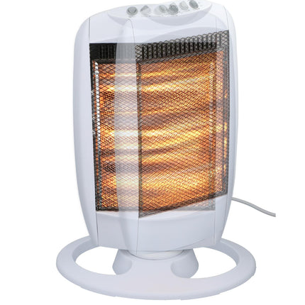 Alpina elektrisk halogenvärmare - 3 värmeinställningar - 1200W