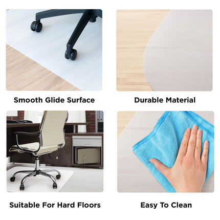 Stoleunderlag fra BLACK+DECKER – 90 x 90 cm