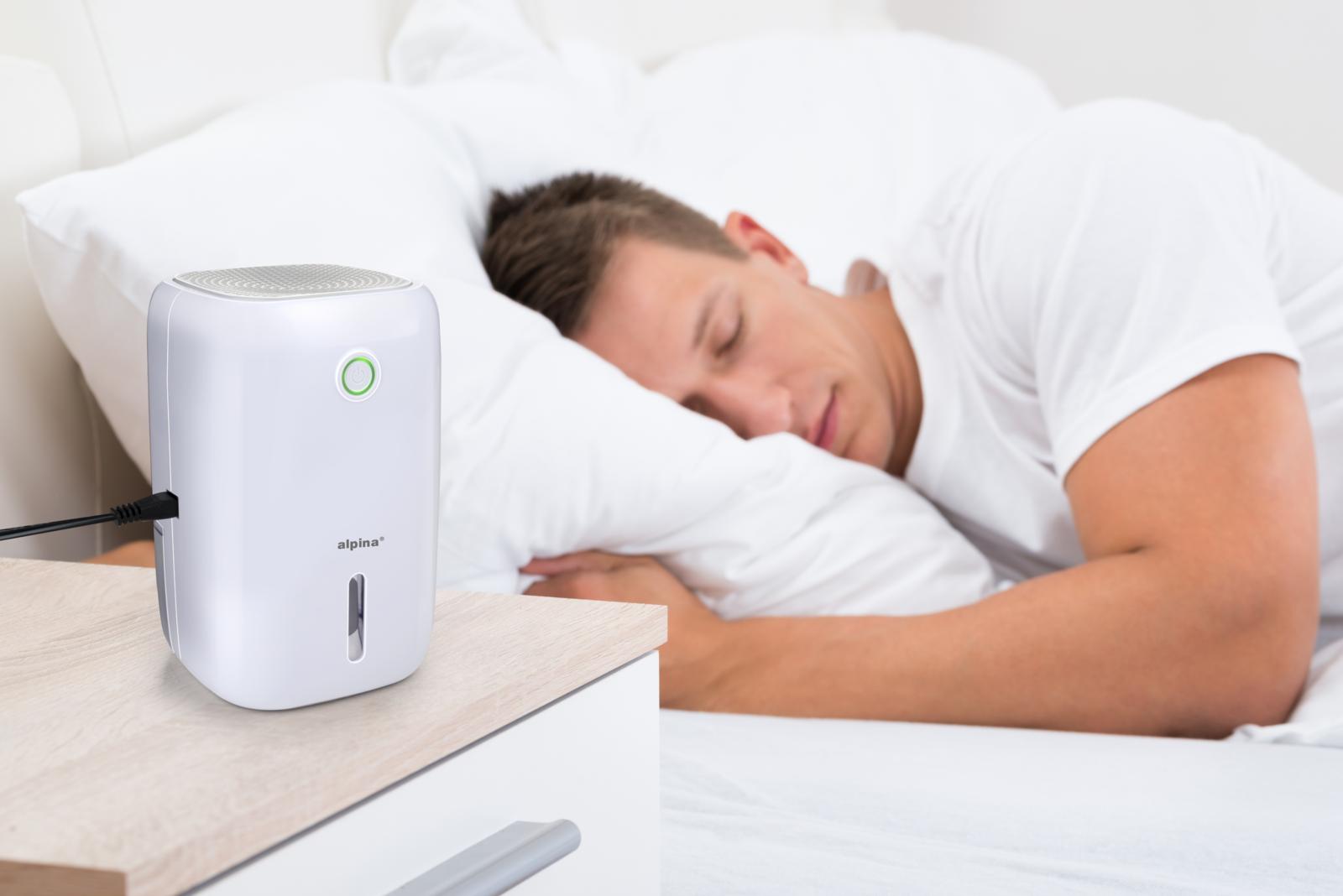 Alpina Mini Avfuktare - Upp till 330 ml per dag - Vit