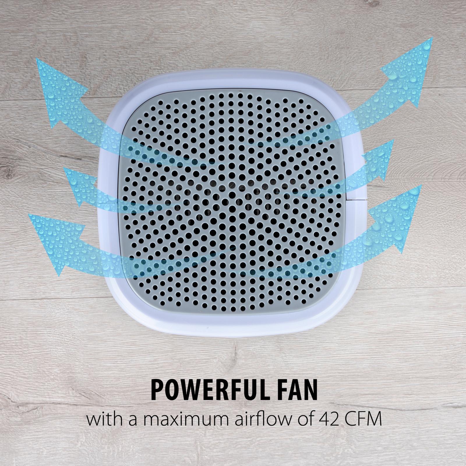 Alpina Mini Avfuktare - Upp till 330 ml per dag - Vit