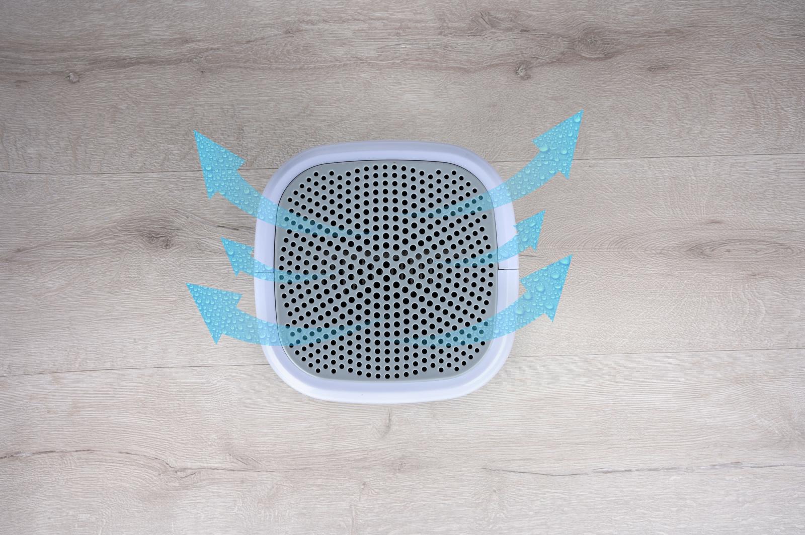 Alpina Mini Avfuktare - Upp till 330 ml per dag - Vit