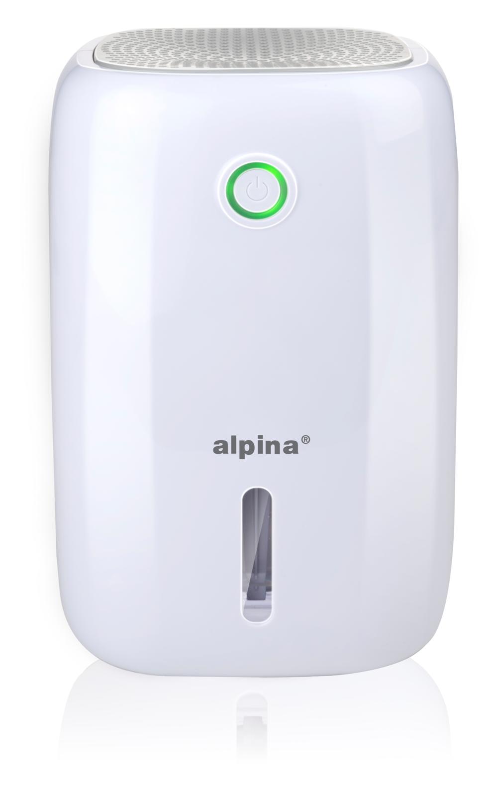 Alpina Mini Avfuktare - Upp till 330 ml per dag - Vit