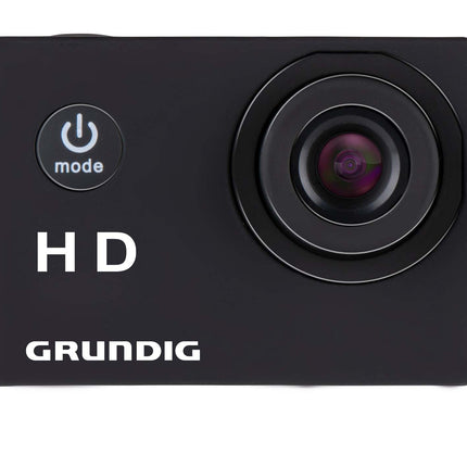 Grundig Actionkamera med Vandtæt Etui – Perfekt til Eventyr og Undervandsoptagelser