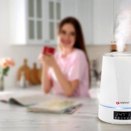 Luftfugter med Timer, Aroma og Fjernbetjening – 4 Liter