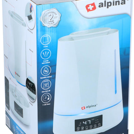 Luftfugter med Timer, Aroma og Fjernbetjening – 4 Liter