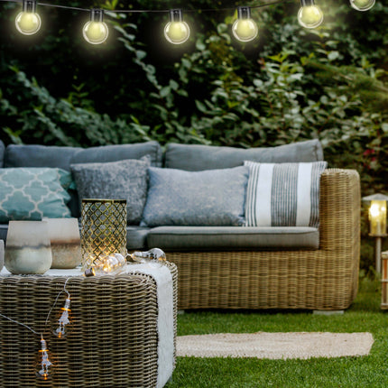 Solljuskedja från Grundig - 4,85 meter med 20 LED-ljus