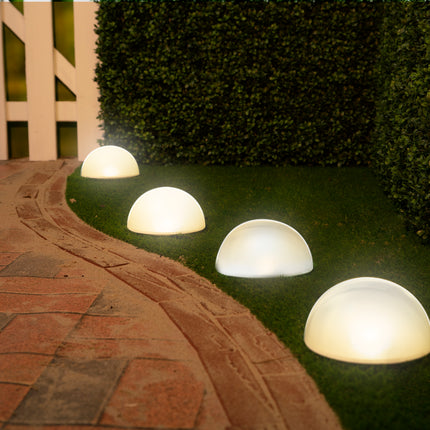 LED Solar Lampor med Varmvitt Ljus - 5 st.