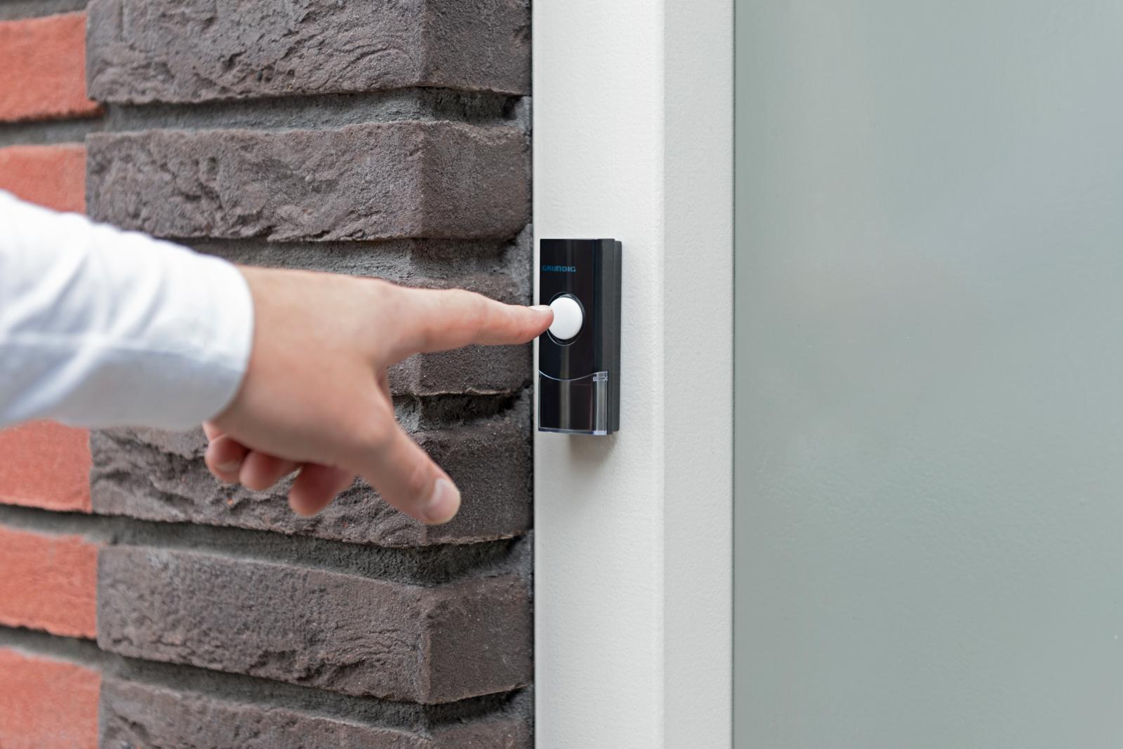 Grundig trådlös dörrklocka med 2 mottagare