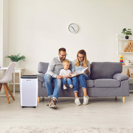 Alpina kraftigt Luftaffugter og Luftrenser  10L Per Dag