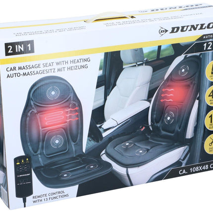 Massage/varme betræk til bilsæde