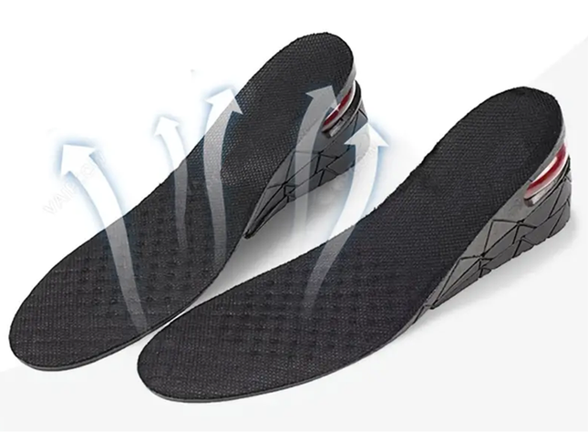 Höjdökande sulinsatser – justerbara innersulor för skor, storlek 35-42