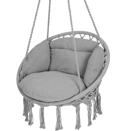 Hängstol/säng med dyna – Boho Stork's Nest för trädgård, hem &amp; balkong