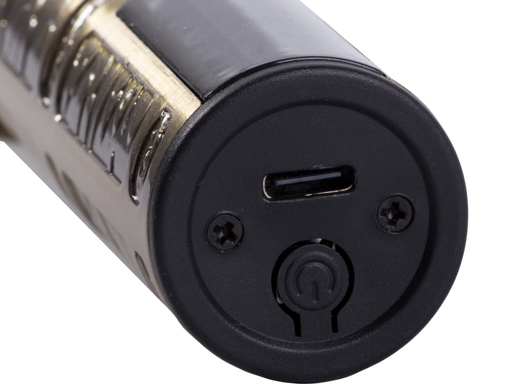 Elektrisk skäggtrimmer och hårklippare med USB-laddning