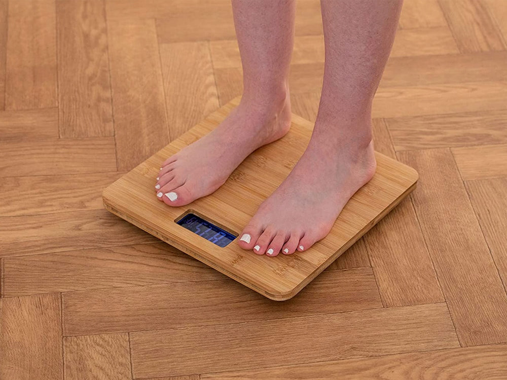 Elektronisk bambu digital badvåg med temperaturmätning 