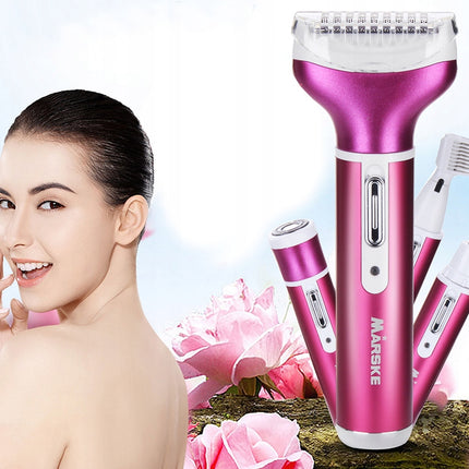 4-i-1 kroppstrimmer för kvinnor - skonsam och effektiv hårborttagning