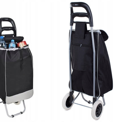Hopfällbar shoppingvagn med hjul