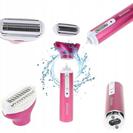 4-i-1 kroppstrimmer för kvinnor - skonsam och effektiv hårborttagning