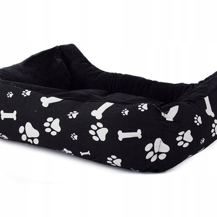 Hundkorg med dyna - XL - 62x48 cm