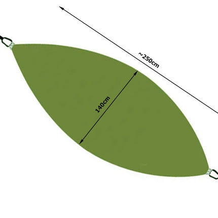 Lättviktshängmatta med myggnät – perfekt för camping och utomhus