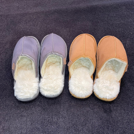 Hjemmesko til herre i brun/grå farve og med den ultimative komfort indeni.