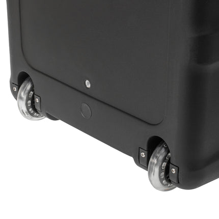 40L Transportabel Køleboks & Varmekasse med Hjul og Dobbelt Strømforsyning