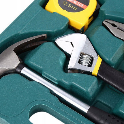 16-dels Værktøjssæt i Praktisk Kuffert - Til Hjemmet og Værkstedet