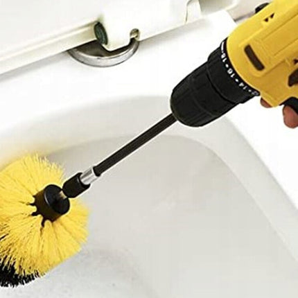 Rensebørste sæt til boremaskine