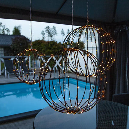 Stor Lys kugle med 400 LED – Festlig Udendørs og Indendørs belysning