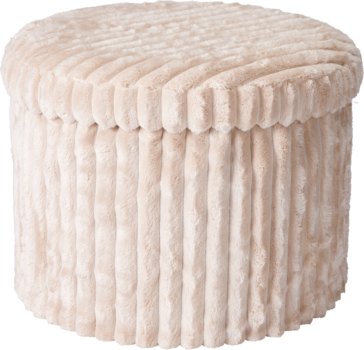 Foldbar Puf med Opbevaring – 3 Farver