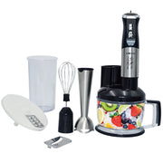 Stavblender 1000W med Hakker, Piskeris og Blendekop – 6-i-1 Håndblender