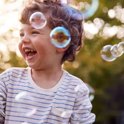 Monster boblemaskine bazooka med LED lys