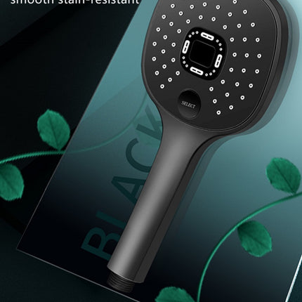 Vandbesparende brusehoved M/slange + 3 funktioner