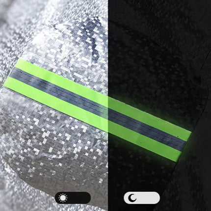 Bil presenning - overtræk med nat reflekser