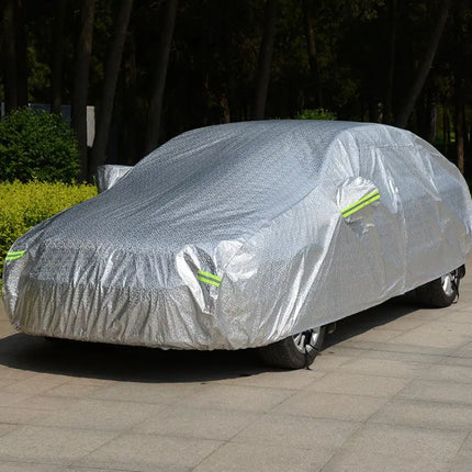 Bil presenning - overtræk med nat reflekser