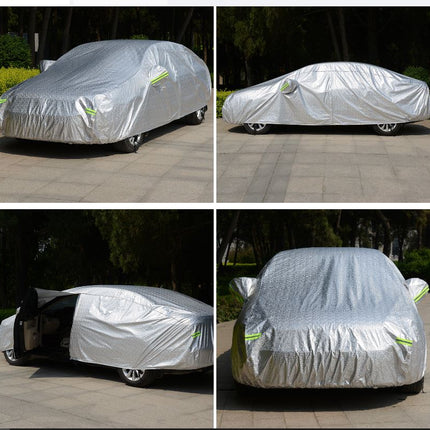 Bil presenning - overtræk med nat reflekser