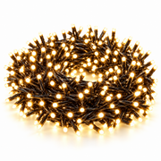 Super Cluster LED-ljusslinga med 3216 eller 4800 varmvita ljus – 8 eller 12 meter