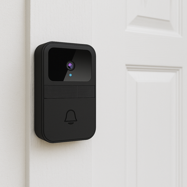 Trådlös dörrklocka med kamera, tvåvägskommunikation och röstväxling