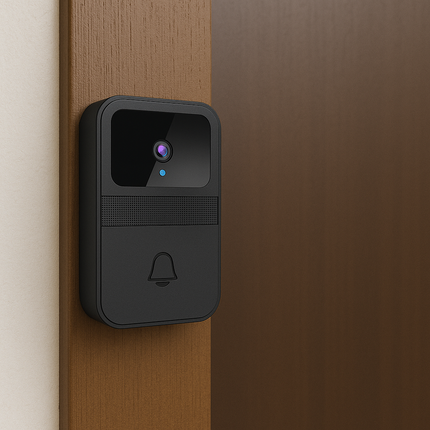 Trådlös dörrklocka med kamera, tvåvägskommunikation och röstväxling