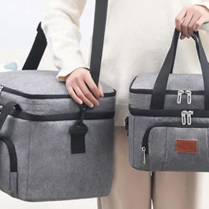 Stor kylväska för stranden och picknicken