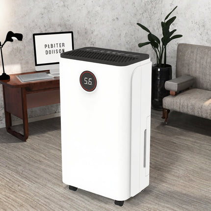 12L Affugter med digitalt display – Til optil ca. 170-180 m² – kompakt & støjsvag