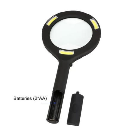 Ultra-Klar LED Forstørrelsesglas - Inkl. LED lys