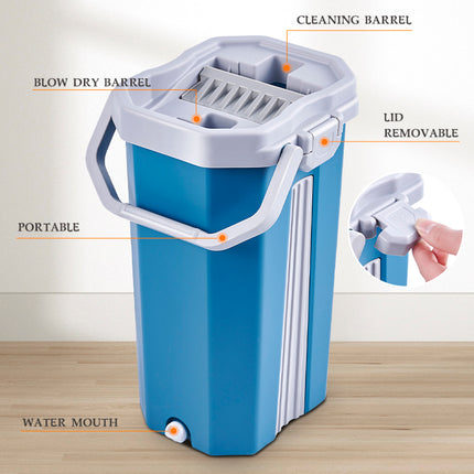 Moppset med klämfunktion i hinken